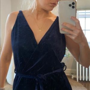 NWOT Blue Velvet Jumper